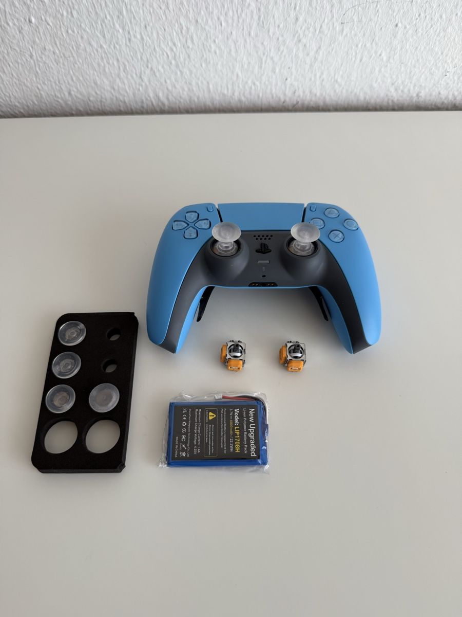 Sony Controller: PS5 Controller Stalightblue (Scuf) umgebaut – Nuovo (secondo la descrizione) da Würenlingen venduto da stojoski96