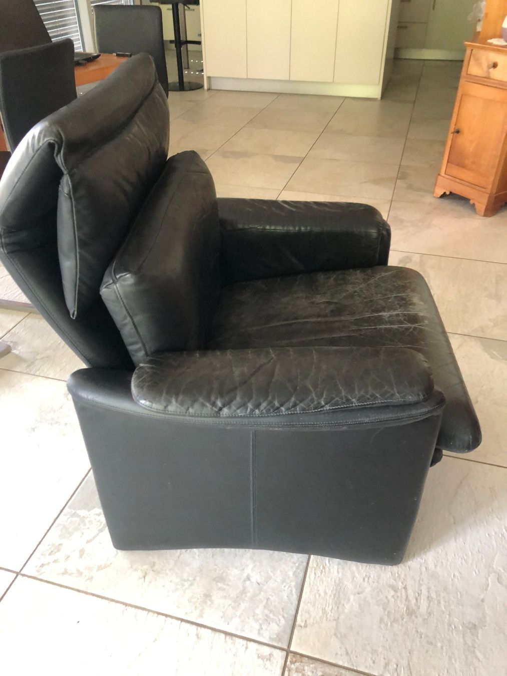 Poltrone: Sessel Typ erpo Leder schwarz – Usato da Thunstetten venduto da kla_hf9z 2