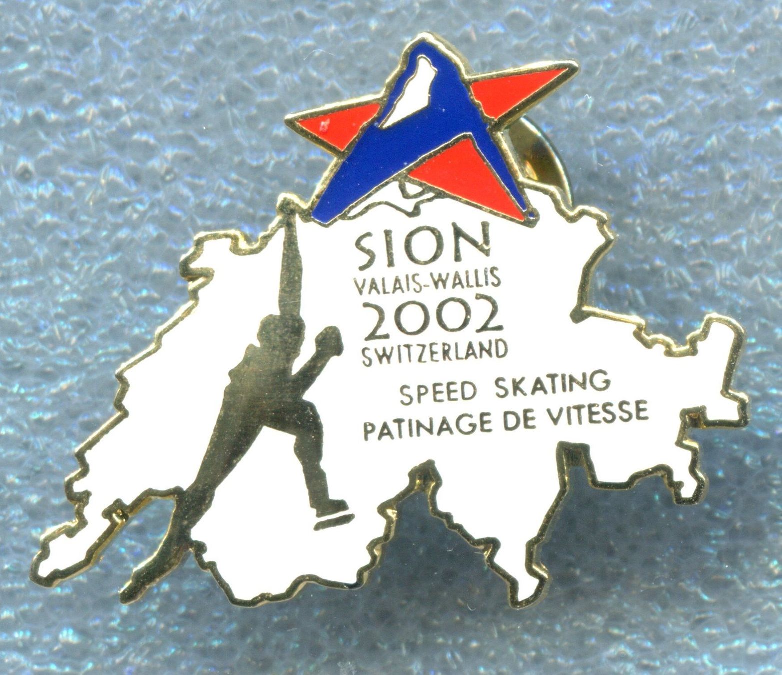 Placchette & Badge: SION 2002  Speed Skating – Usato da Winterthur venduto da Sammleroase