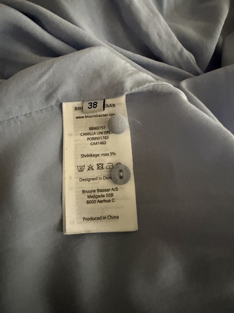 Vestiti: Kleid hellblau Grösse 38 Bruuns Bazaar – Usato da Zürich venduto da reg_kk9p 2