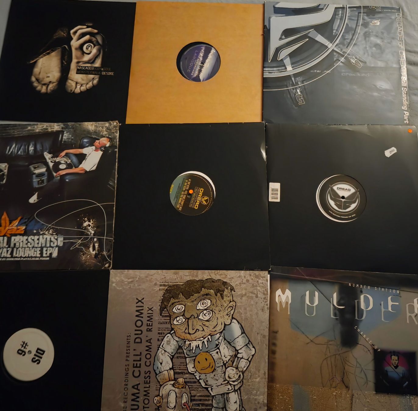 Dischi in vinile: D n B vinylsammlung 45stk. – Usato da Uzwil venduto da Dksl 3
