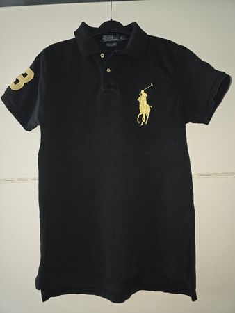 Polo Ralph Lauren Big Pony Noir Custom Fit Taille M