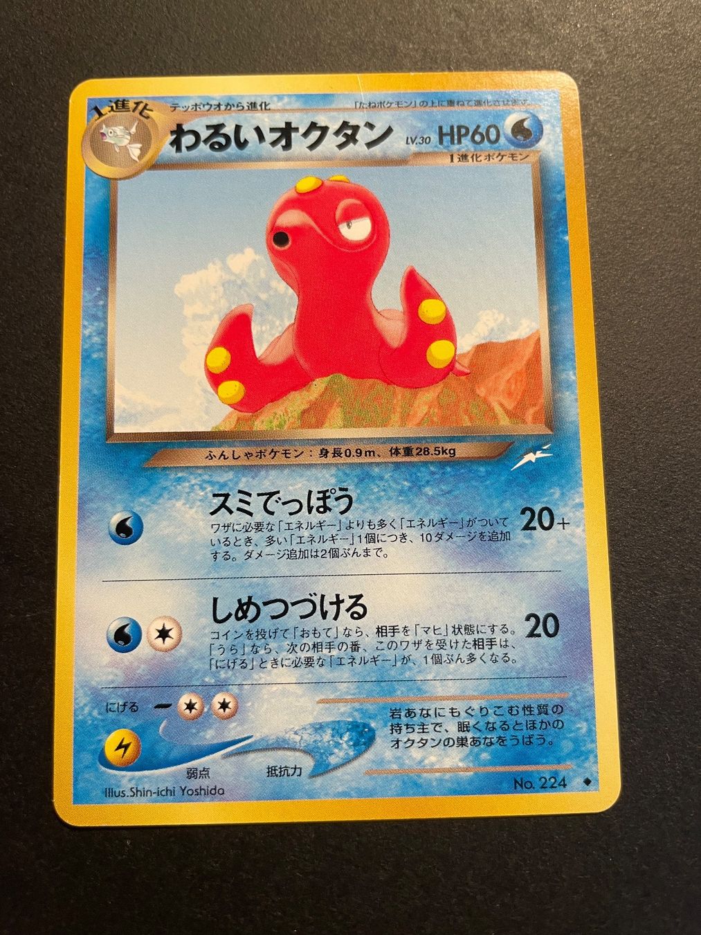 Pokémon Carte collezionabili: DARK OCTILLERY NO. 224 NEO DESTINY – Usato da Zürich venduto da pokemon_cards