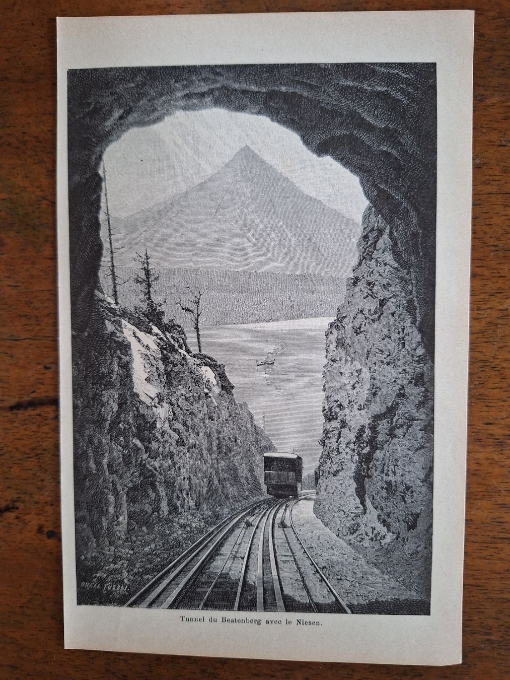 Incisioni: TUNNEL DU BEATENBERG – Usato da Bevaix venduto da bohrap