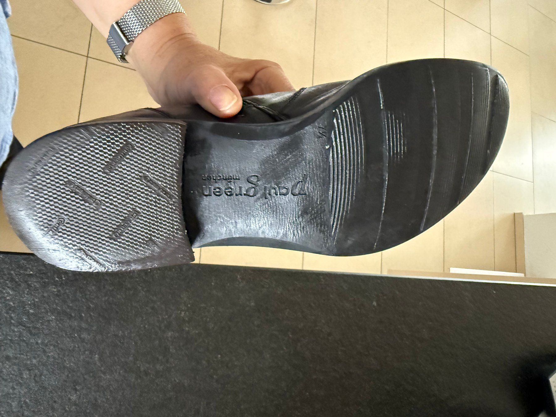 Paul Green Chaussures femmes: Paul Green Leder Stiefel Grösse 7.5 oder 38 – D'occasion à Kirchdorf AG par coco123 7