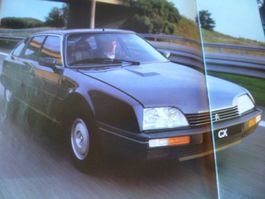 Citroen CX Prospekt 9.1985