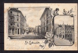 St. Gallen Kornhaus-Str., 1903, ʘ St. Gallen + Glarus
