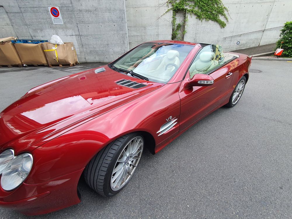 Mercedes-Benz Automobili: Mercedes SL V8 Cabriolet Rouge, État Impeccable! – Usato da Clarens venduto da jea_9z7g 5