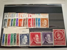 Deutsches Reich Briefmarken Adolf Hitler POSTFRISCH