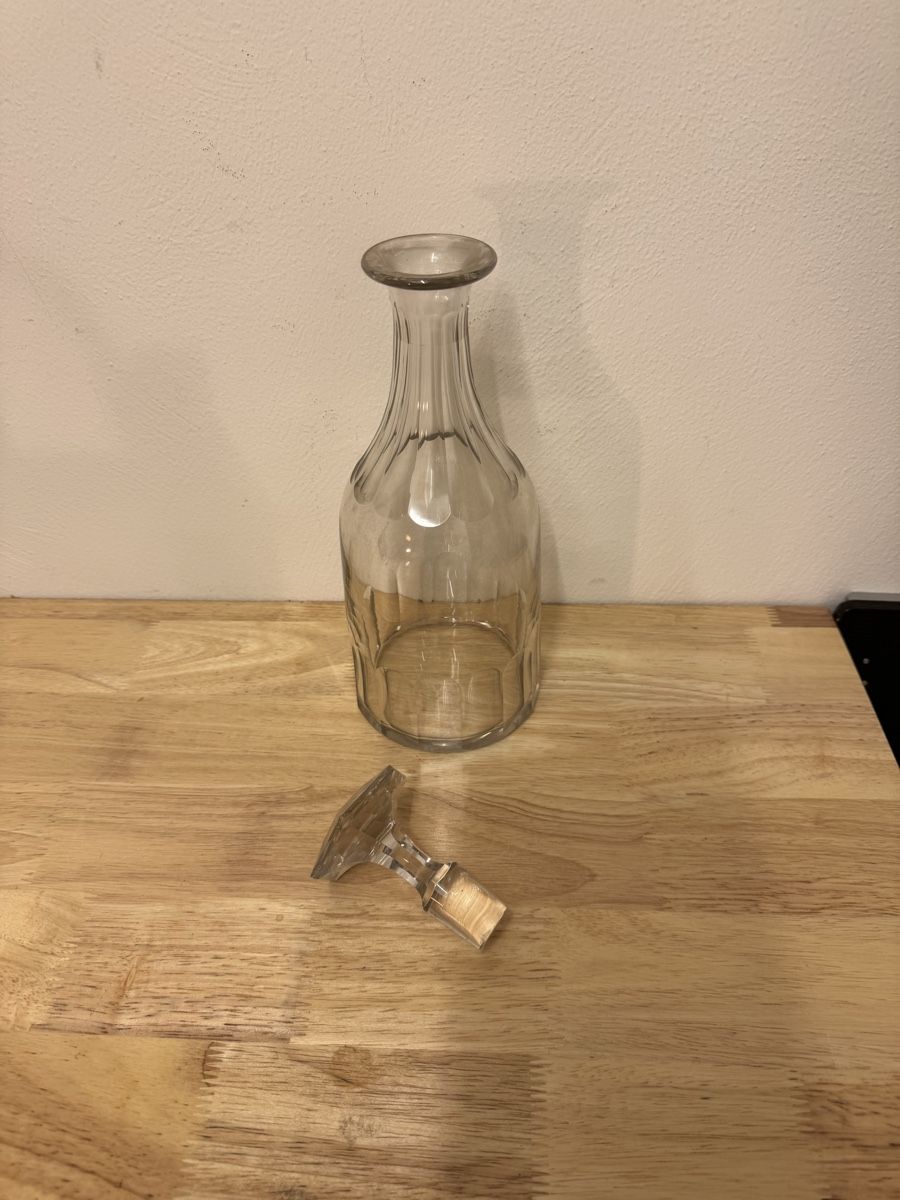 Flaschen: Glasflasche mit Stöpsel Glasbehälter Vintage  – Gebraucht aus Birsfelden von inf_l2yy 1