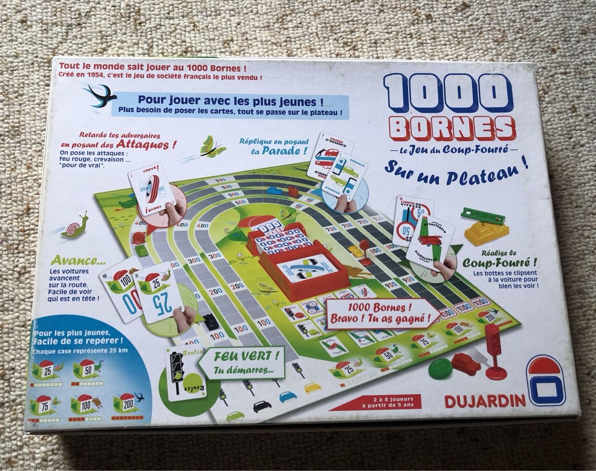 Spiele: Jeu 1000 Bornes - Sur un Plateau – Gebraucht aus Cuarnens von Sandrine0110 1