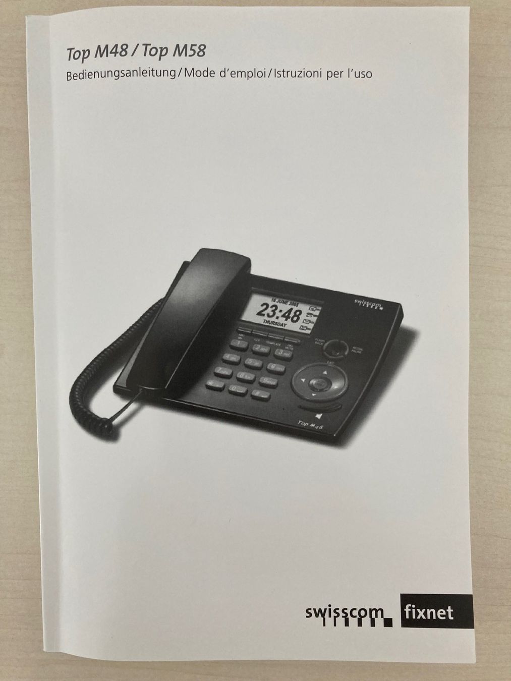 Swisscom Telefone: Swisscom Festnetz Telefon - Top M48 – Gebraucht aus Baar von Pianist1