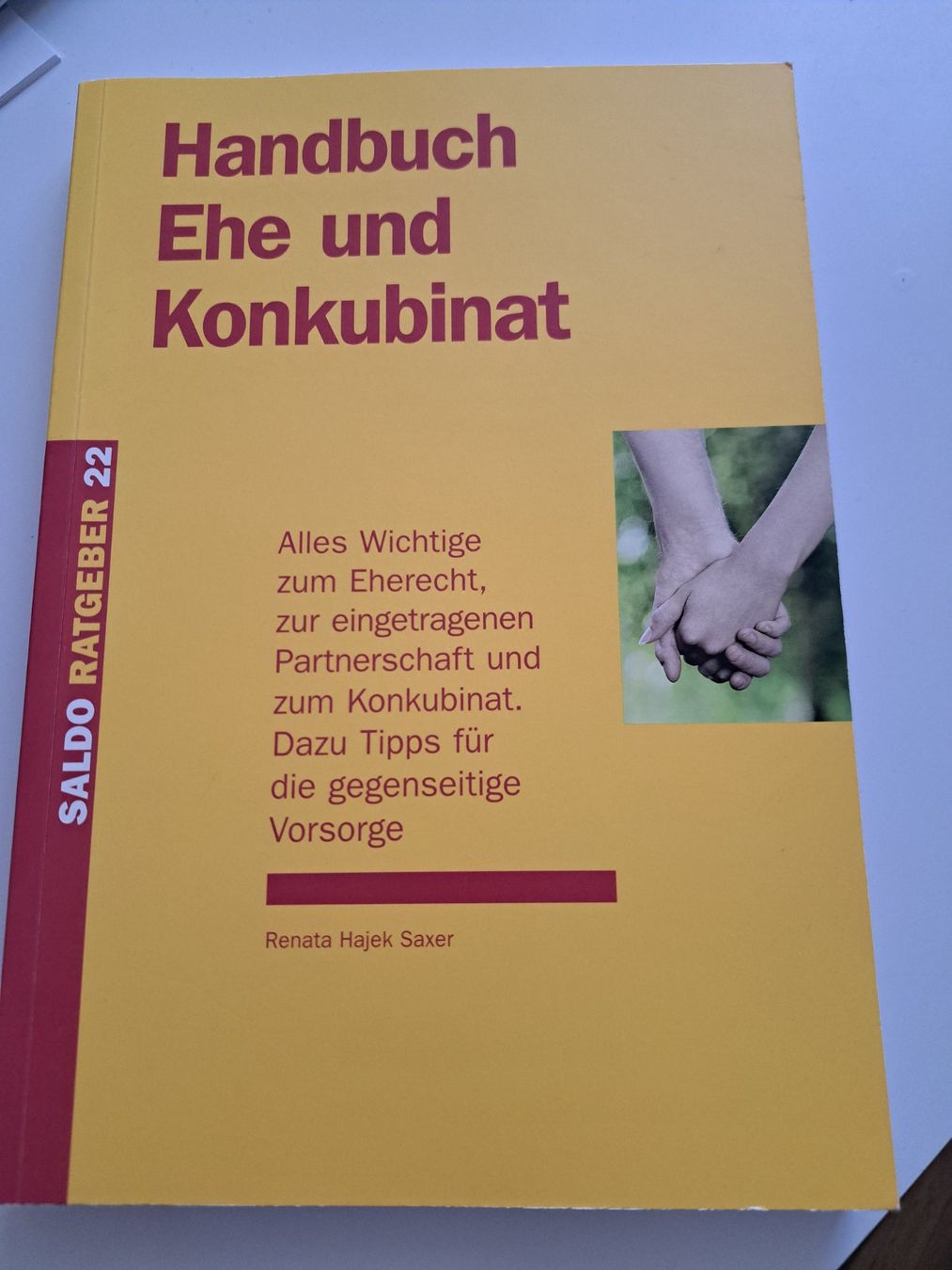 Livres: SALDO Ratgeber Ehe und Konkubinat – D'occasion à Perlen par Sarah1985