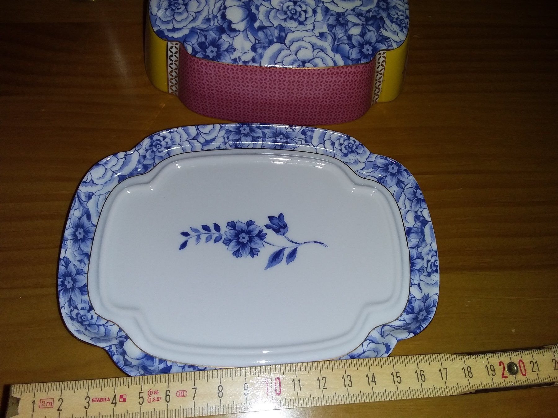 Pip Studio Piatti di portata: Pip Studio Royal Flowers Butterbehälter – Nuovo (secondo la descrizione) da Zuerich venduto da SaTs-43 1