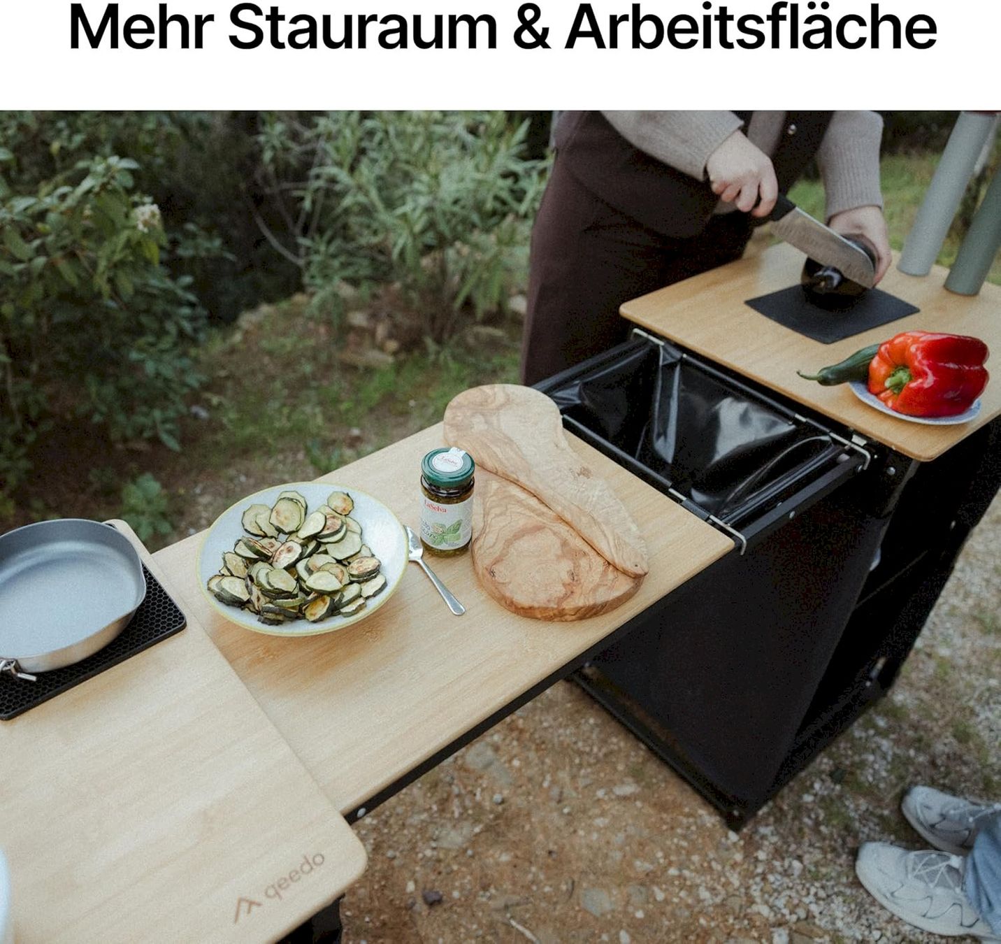 Mobili da campeggio: qeedo Quick Sammy Schrank-Erweiterung – Nuovo e nell'imballaggio originale da Bottighofen venduto da zaap 3
