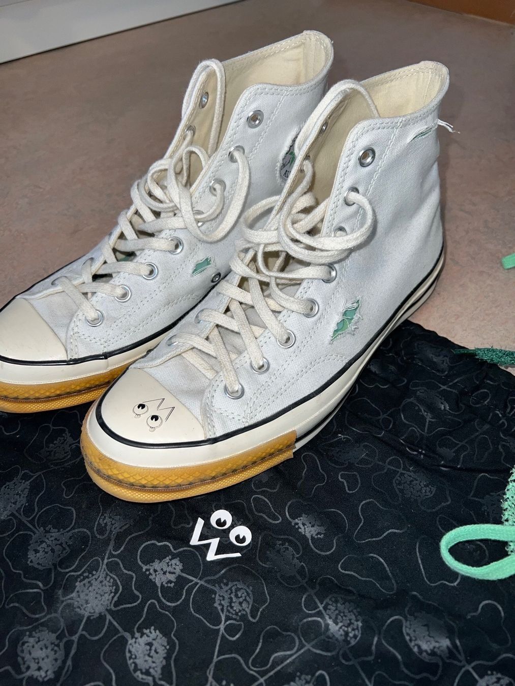 Converse Scarpe da uomo: Converse Dr. Woo x Chuck 70 'White' – Usato da Langnau im Emmental venduto da Ad-Hardy 6