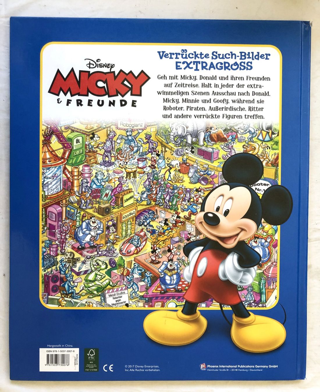 Libri: Disney Mickey & Freunde Suchbuch EXTRAGROSS - Wimmelbuch – Usato da Schaffhausen venduto da durruti 5