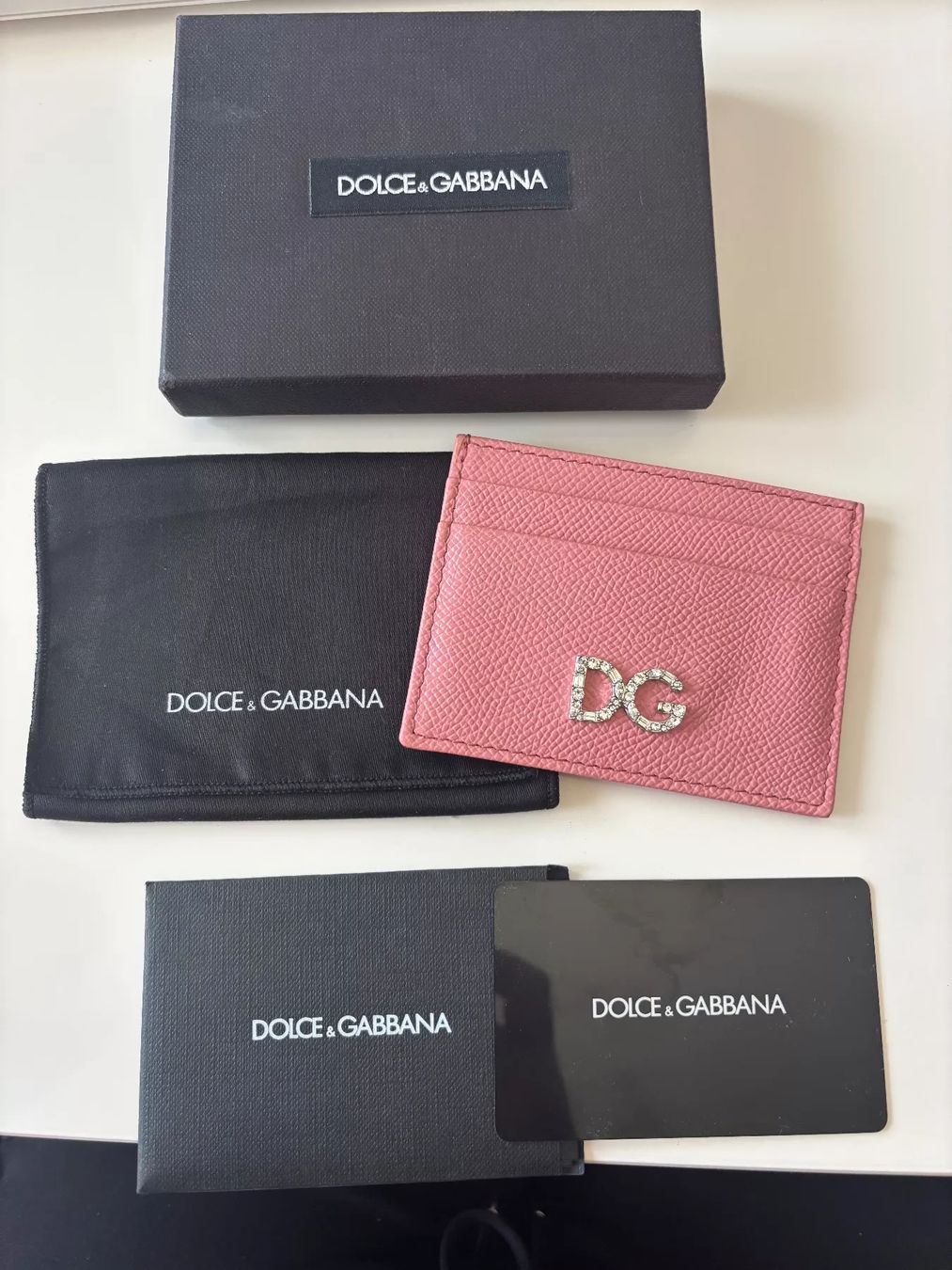 Dolce & Gabbana Sonstige Kleidung & Accessoires: Dolce & Gabbana Crystal Logo Kartenetui – Gebraucht aus Trüllikon von shopping-queen16 1