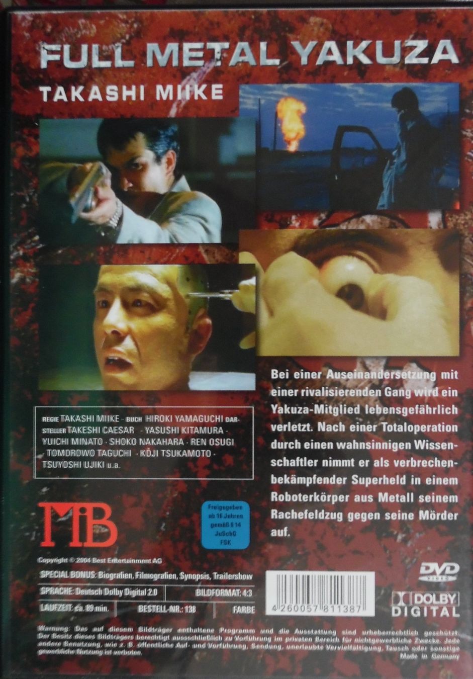 Tutti i DVDs: Full Metal Yakuza – Usato da Bellinzona venduto da Luna093 2