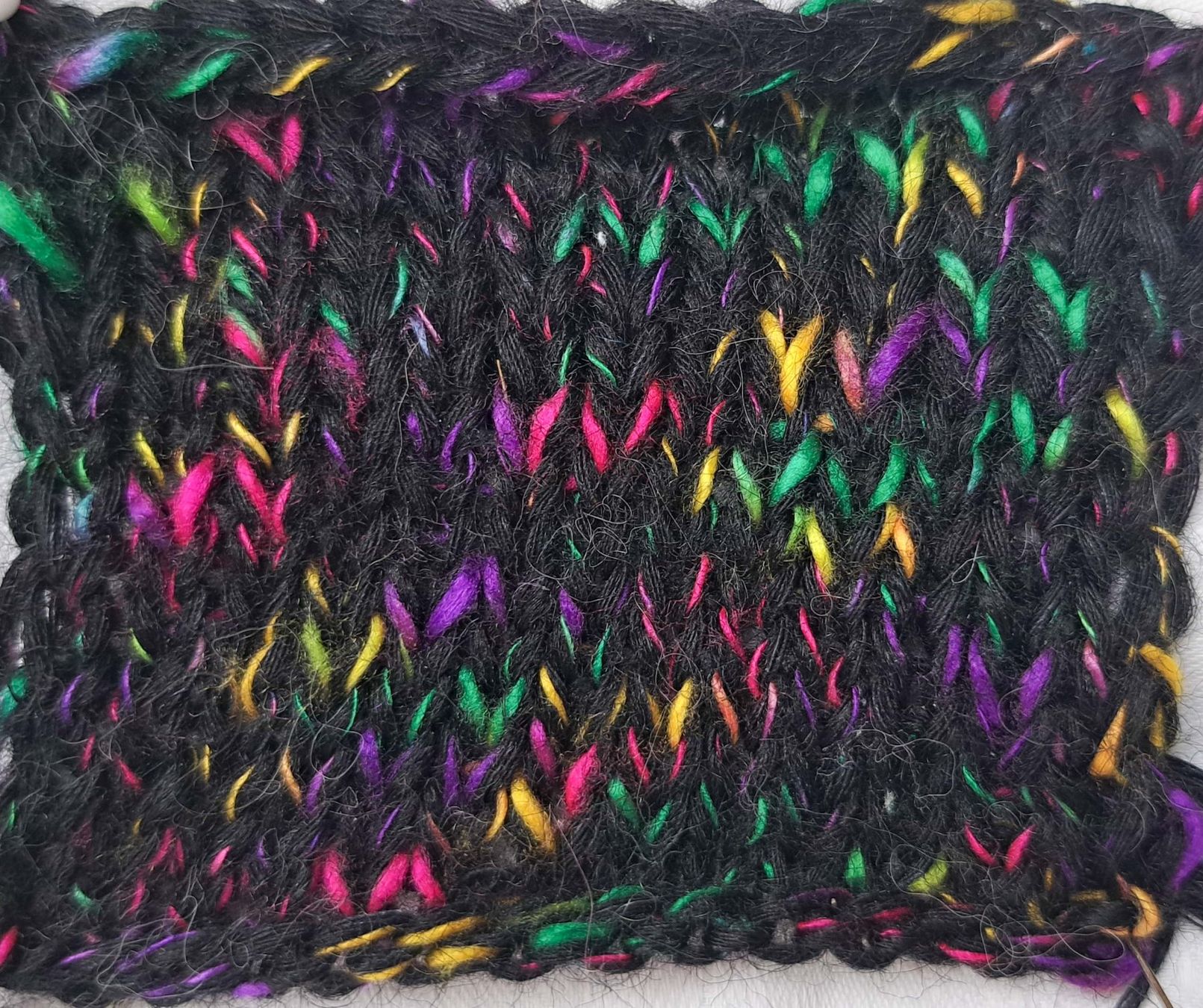 Lana: 50g Unikatwolle, schwarz-bunt – Nuovo e nell'imballaggio originale da Basel venduto da Sweet-Yarns01 2