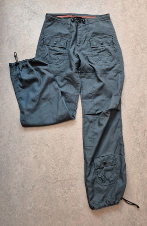 HOSE PEPE JEANS S 36 GRAU FREIZEIT WANDERN CARGOHOSE TOP