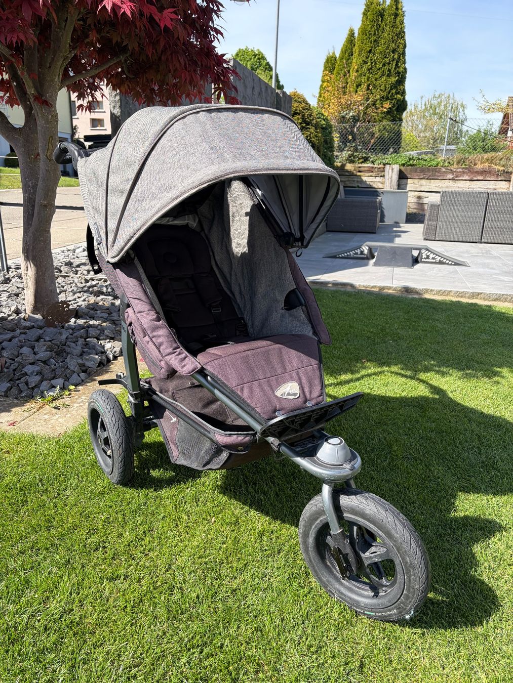 Tfk Carrozzine: TFK mono combi anthrazit – Usato da Kirchberg SG venduto da Evy28 1