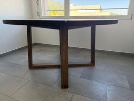 Round Solid Wood Dining Table - Perfect conditions