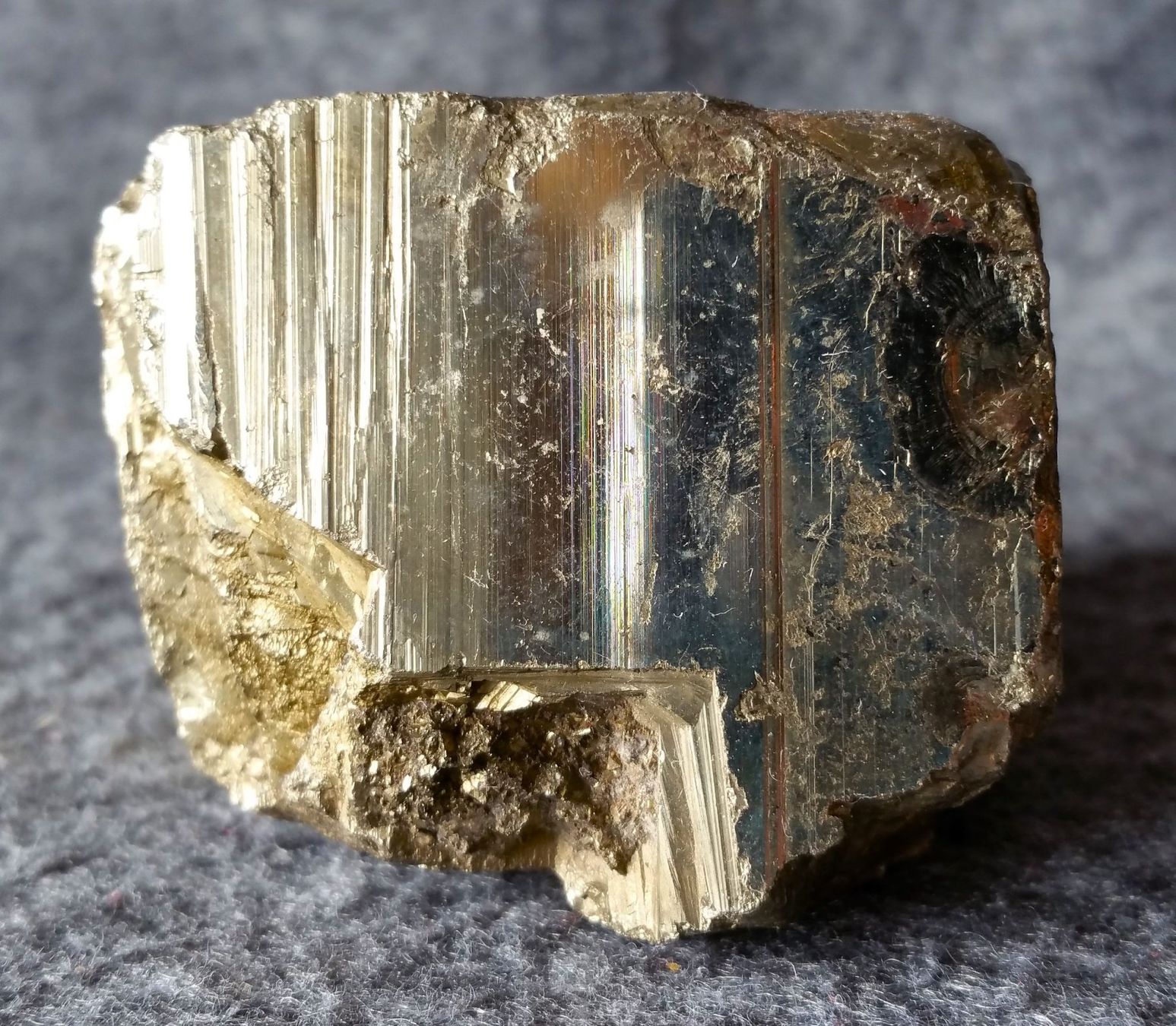Mineralien & Heilsteine: Grosser Pyrit (Katzengold), 140 Gramm – Gebraucht aus Oberriet SG von ganesh435 1