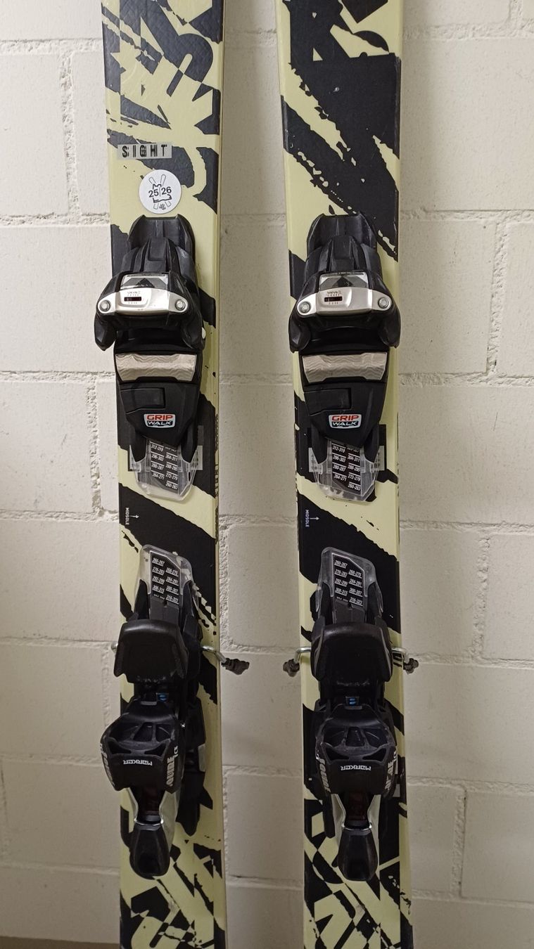K2 Skis: K2 Sight Freeski mit Marker Bindung GripWalk gebraucht – Gebraucht aus Boswil von Jenny21 1