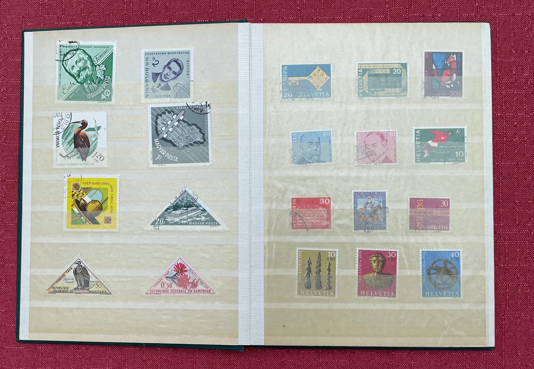 Alben: Briefmarken Album, alte Marken – Gebraucht aus Hettiswil von wer_9kcr 1