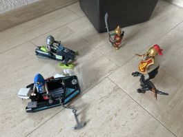 Playmobil Figuren, Boot und Skidoo