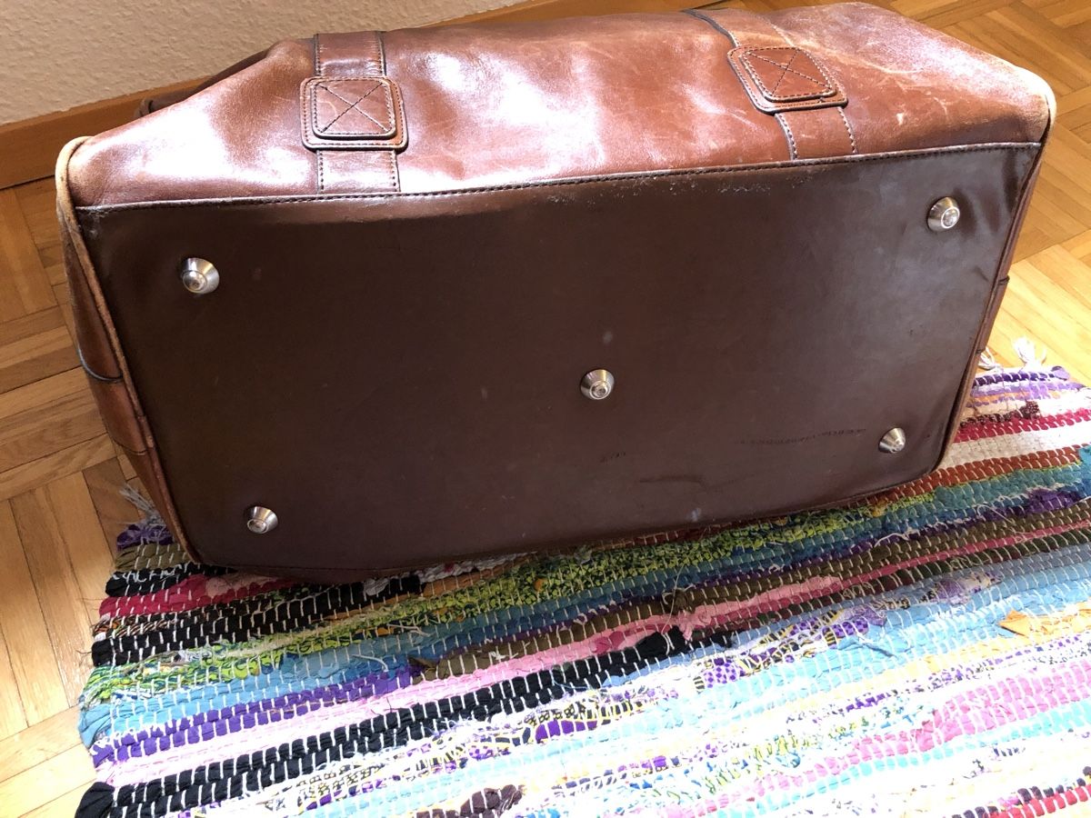 Taschen: Fossil Lederreisetsche weekender Vintage – Gebraucht aus Winterthur von cicisch 3