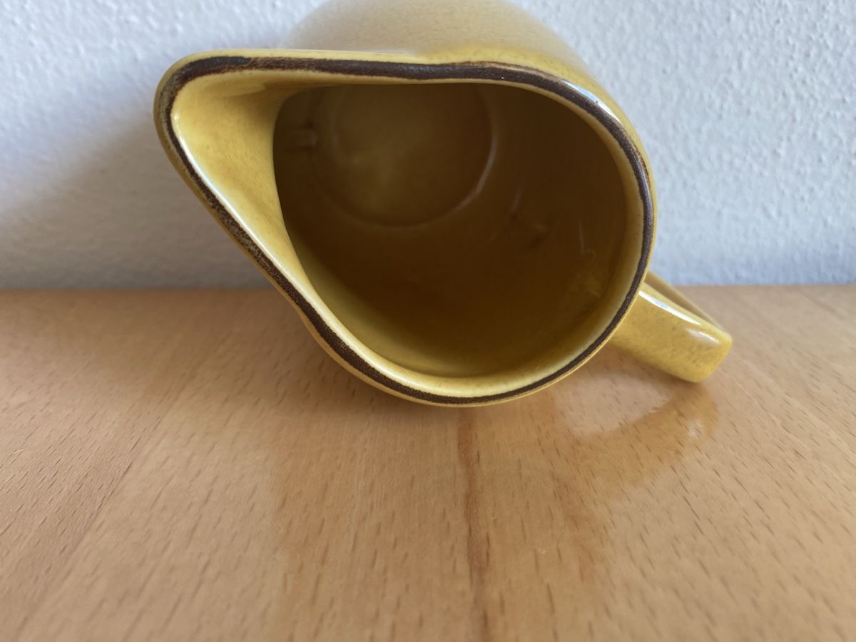 Rössler Karaffen: Rössler Rahmkrug Senfgelb 0.2 Liter – Gebraucht aus Schwarzenburg von Michellu 5