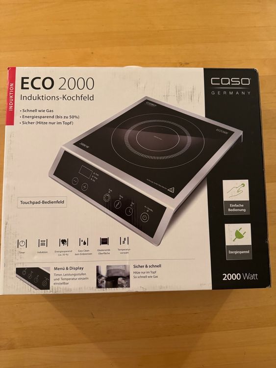 Mobiles Induktionskochfeld CASO ECO 2000 | Kaufen auf Ricardo