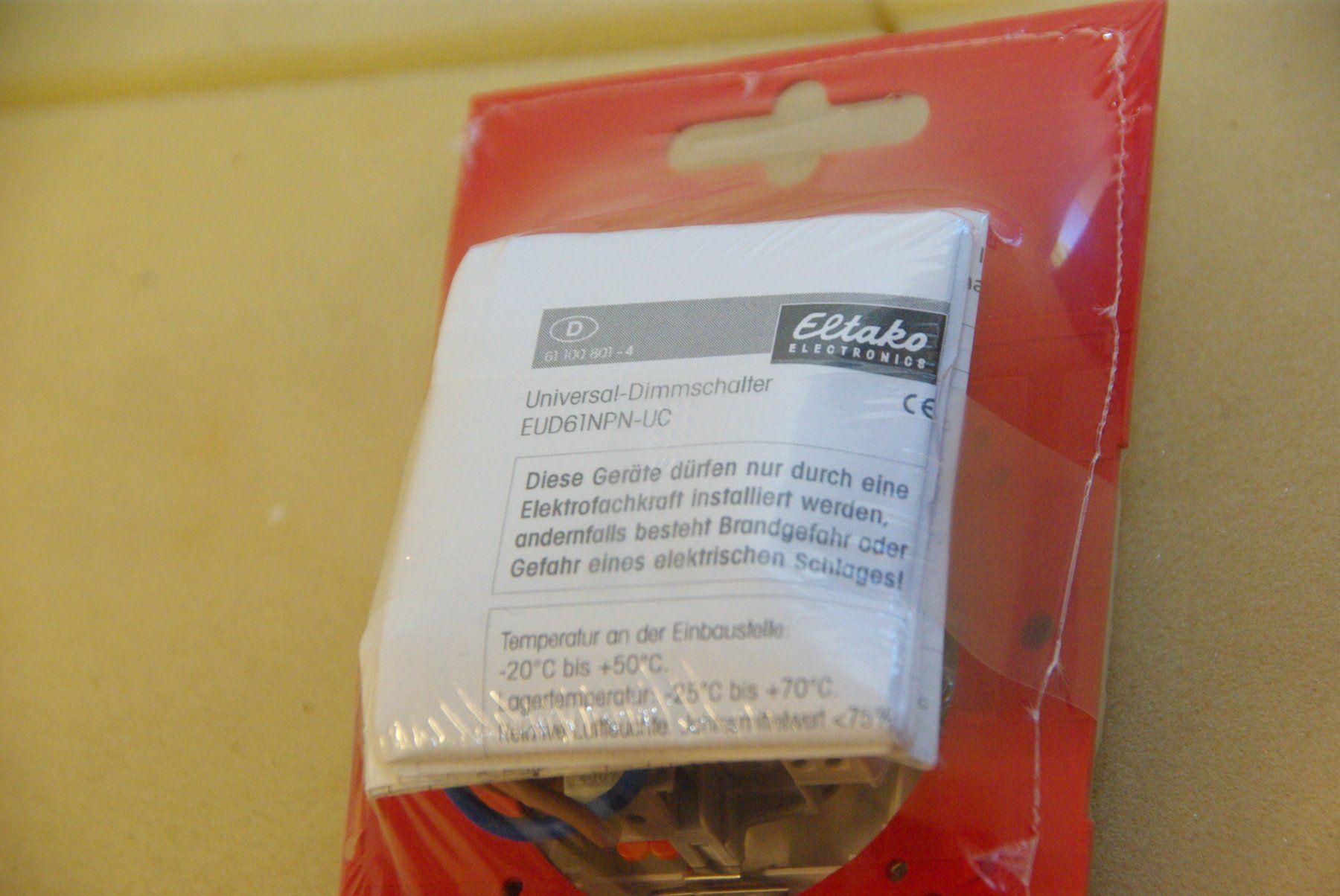 Feller Schalter: Feller UP-Taster mit Universaldimmer, ws – Neu und originalverpackt aus Herisau von Cevianer1844 5