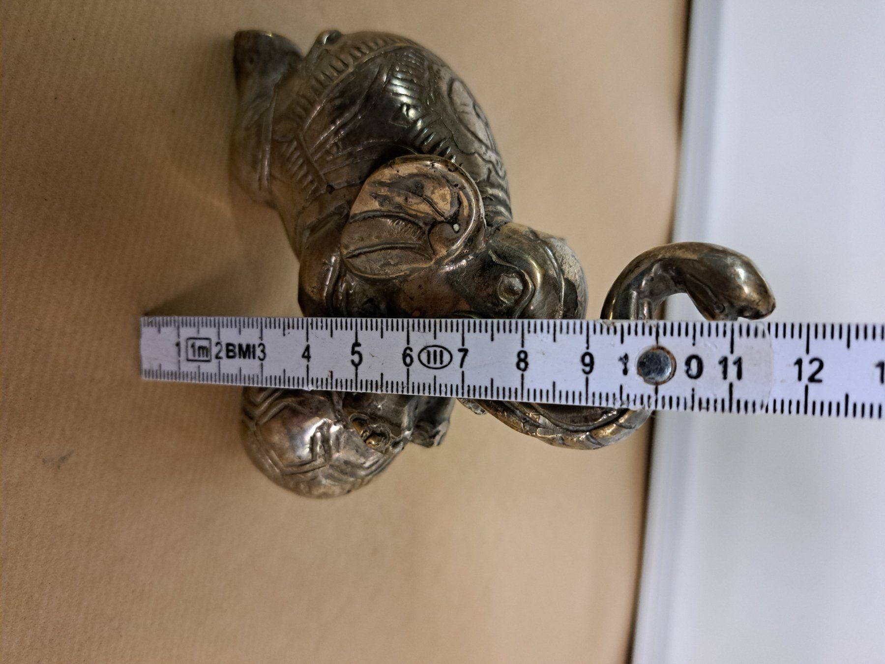 Sculture & Statue: Elefant Messing Versilbert – Usato da Grossdietwil venduto da hufi10 4
