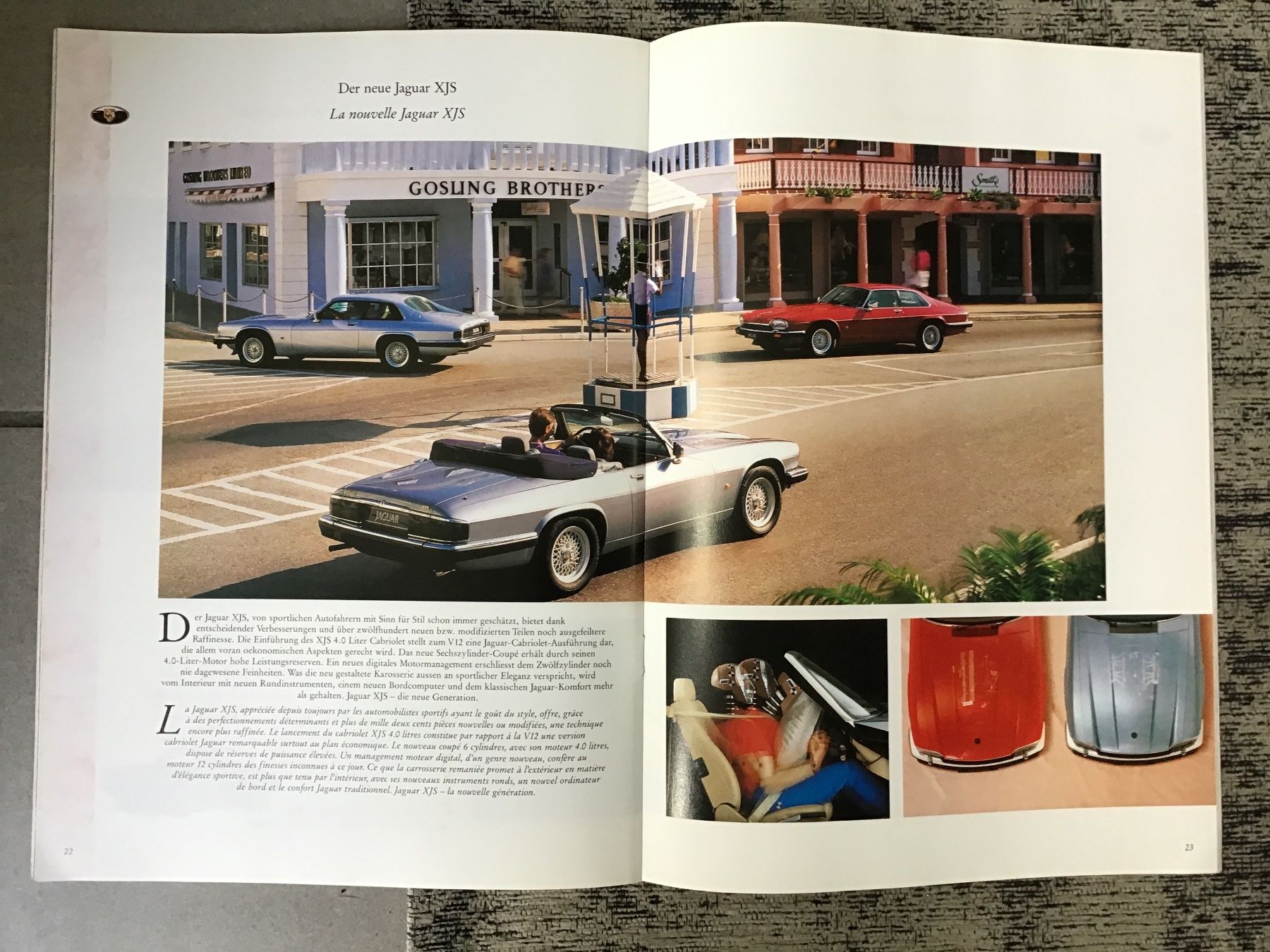 Jaguar Documenti: Jaguar Daimler XJS Verkaufsprospekt Programm ca. 1992 – Usato da Scherzingen venduto da Starseller62 5