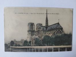 Alte Ansichtskarte Notre-Dame Paris, selten 1904