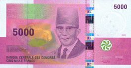 Komoren 5000 Franc 2006 P-18a UNC