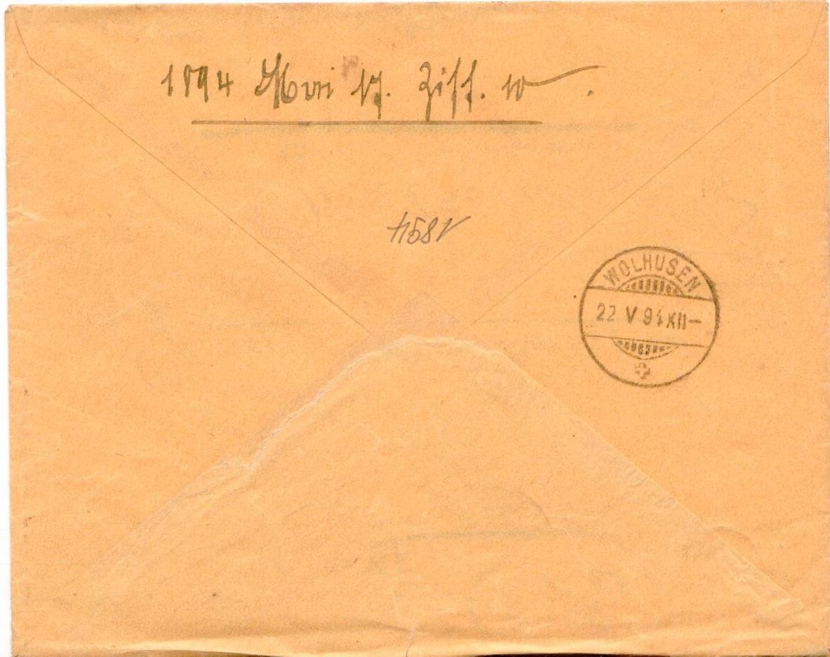 Tous les timbres: R-Brief St.Gallen 1894 – D'occasion à Wolhusen par Curver9 1
