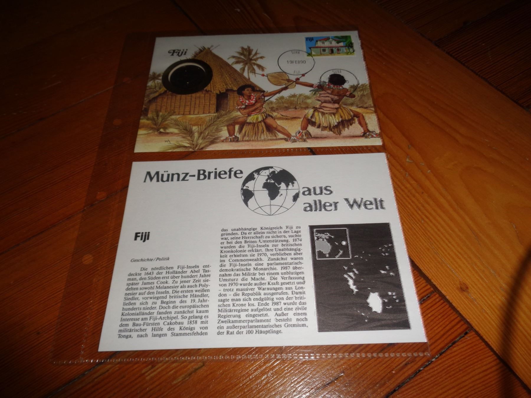 Tutti le monete: Münzbrief Fiji – Usato da Olten venduto da Disc-Verkauf