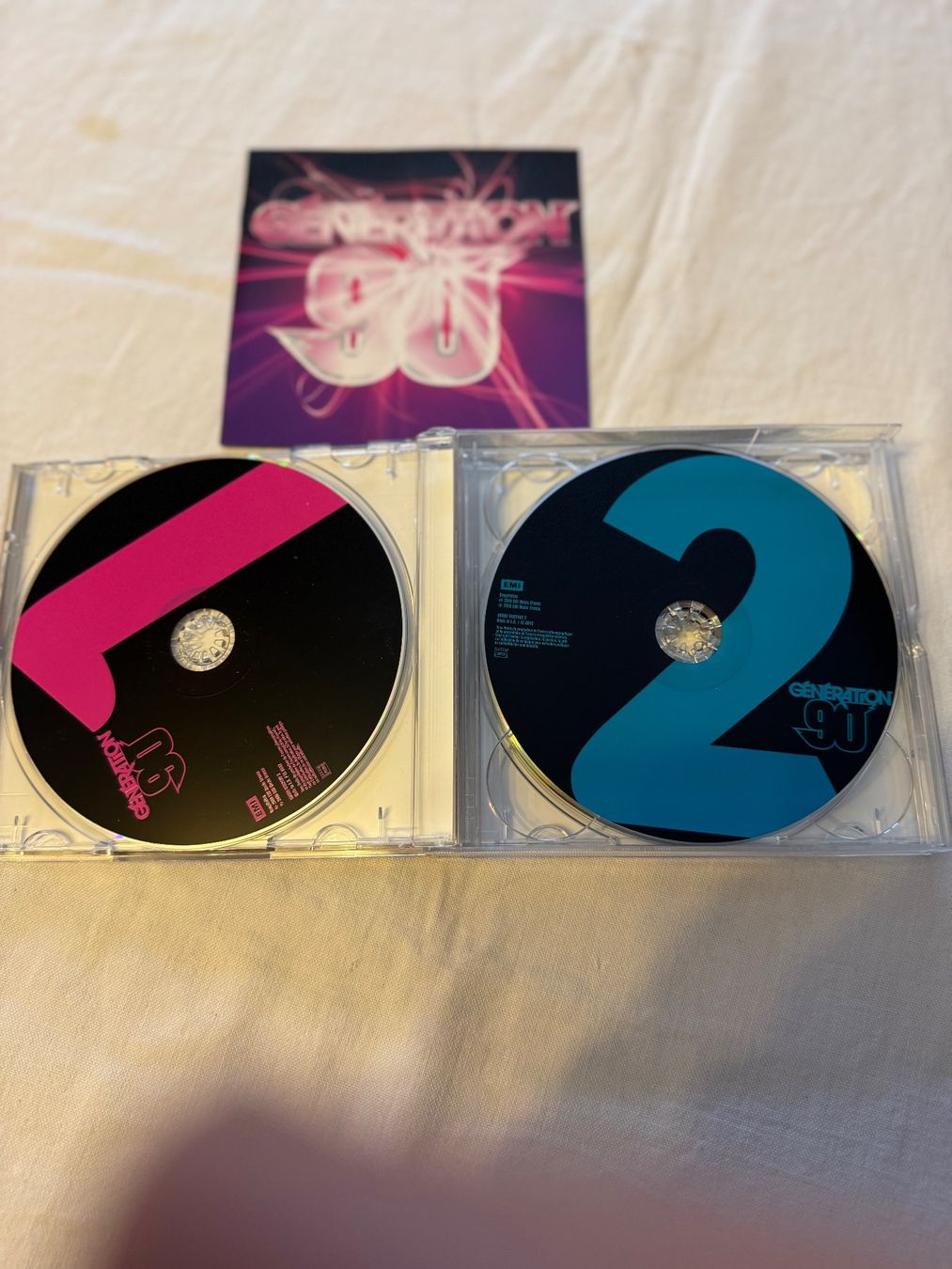 CD: Génération 90 - Compilation 4CDs, en très bon état! – Usato da La Chaux-de-Fonds venduto da Marteaux 2