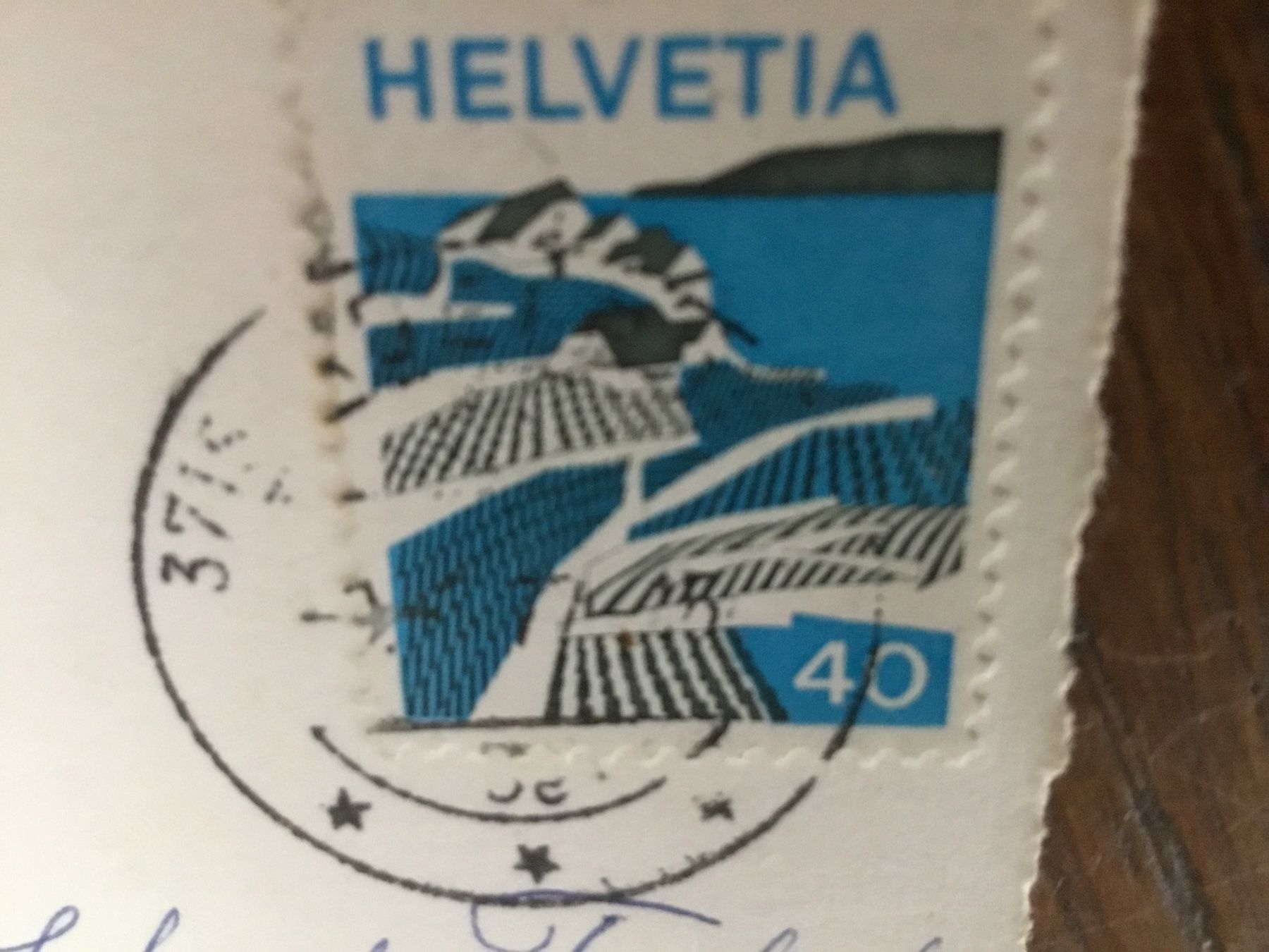 Cartoline postali: Adelboden : Grosslohner,Tschingeltschingel 1940 – Usato da Thierachern venduto da sweden08 1