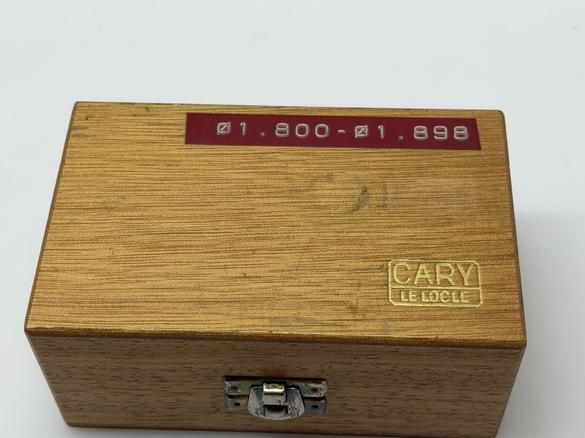 Misurare: CARY Jeu de jauges tampons – Usato da Bassecourt venduto da DiM7775 4