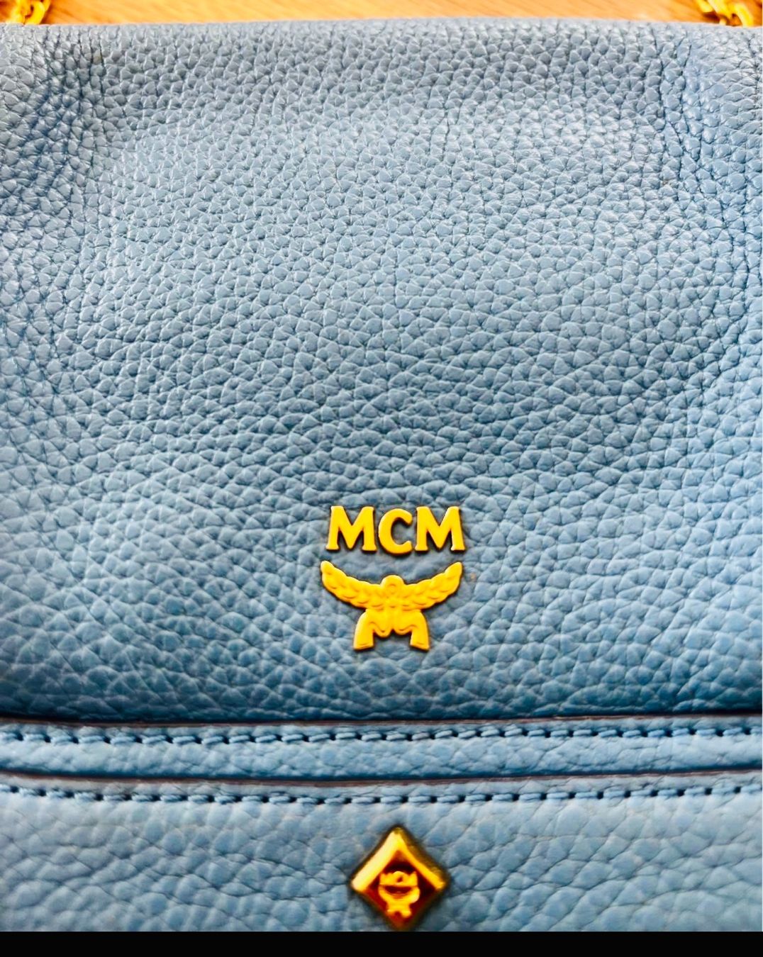 Mcm Borse da donna: MCM Ledertasche blau NP 960 – Usato da Zürich venduto da Sol65 3