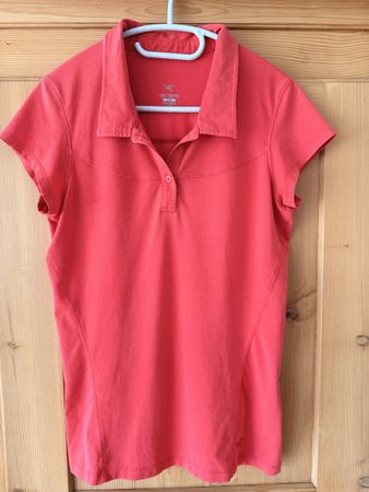 Arcteryx Sport Shirt Damen Gr. L Korallenrot