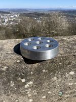 Edelstahl Kerzenhalter im Industrie Look