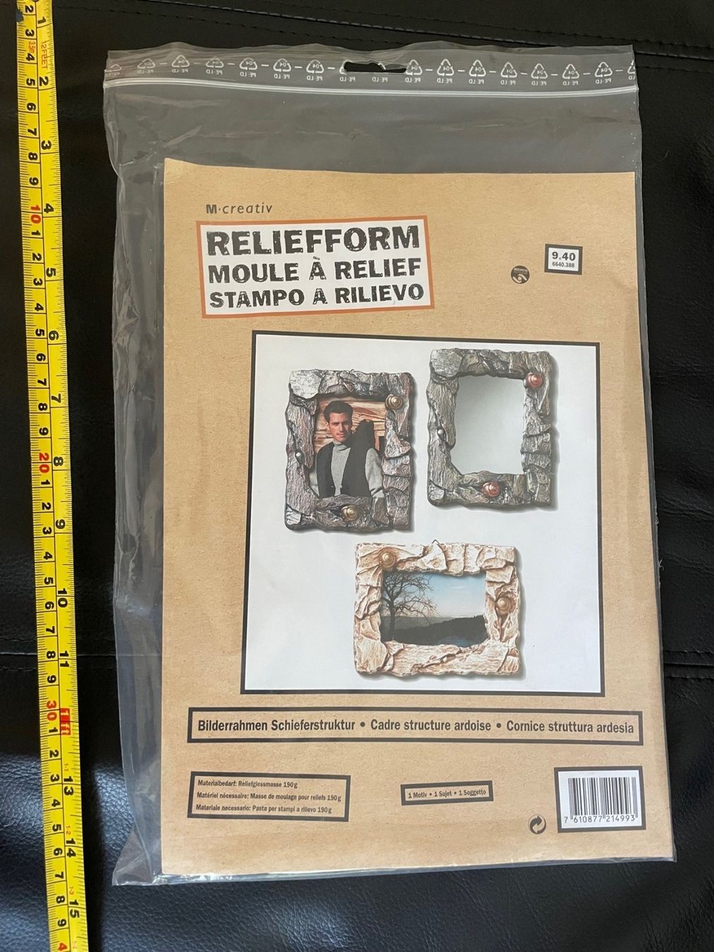 Sciablone: RELIEFFORMEN / GIESSFORMEN Bilderrahmen N – Nuovo e nell'imballaggio originale da Oberiberg venduto da Cheyha