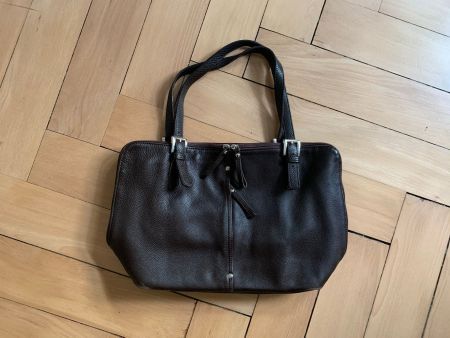 ELGG OF SWITZERLAND - Leder Tasche braun