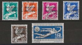1932 : Serie S.D.N Nr. 36 - 41 : KP 160.--